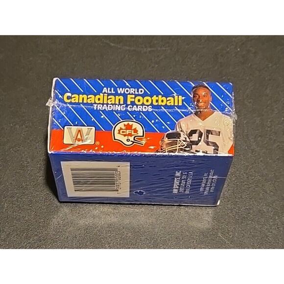 All World Canadian Football 1991 Set And Packs Lot - Picture 3 of 5